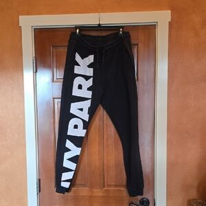 IVY PARK Black and White Logo Joggers,Size M, Great Cond!